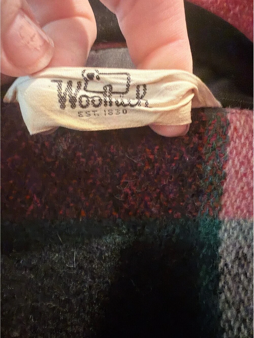 Woolrich vintage plaid